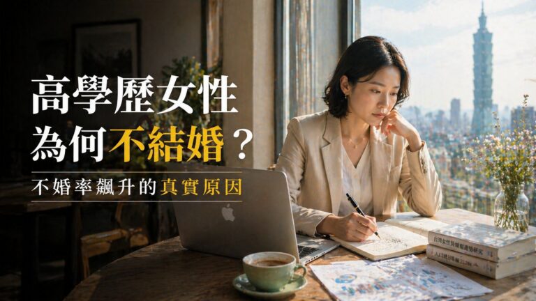 高學歷女性為何不結婚？不婚率飆升的真實原因
