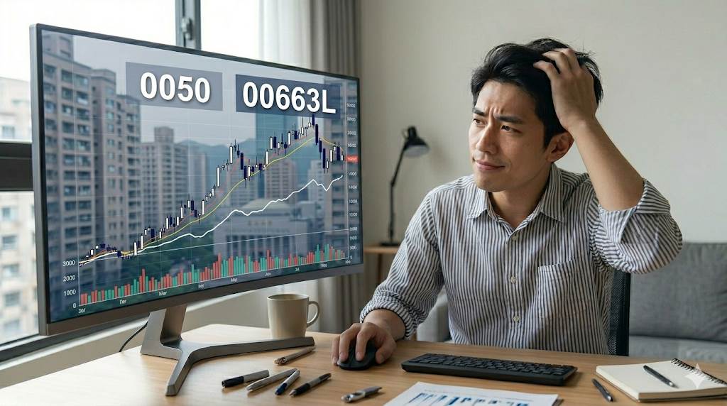 All in 0050最穩？實測50:50槓桿投資法，靠00663L 報酬率翻 3 倍