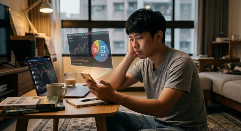 月薪3萬買ETF，報酬連交通費都不夠！專家建議：借錢買金融股