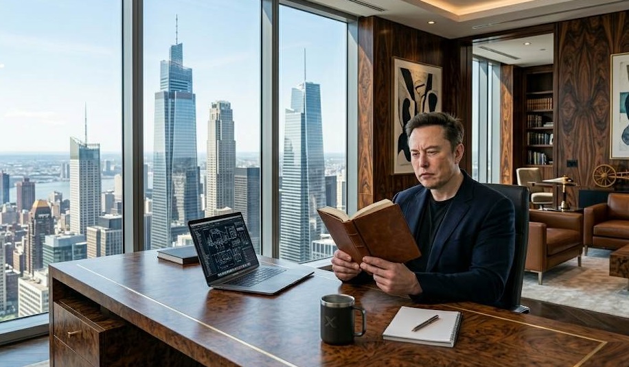 為什麼他 3 年就翻身？馬斯克也推崇的「5 小時法則」，每天1小時改寫人生（圖為AI示意）