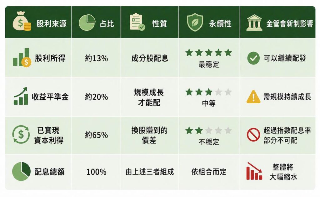 0056 股利結構的深度拆解