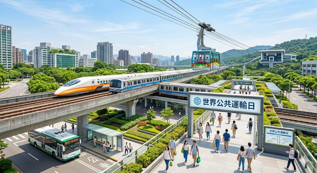首屆世界公共運輸日啟動！揭密全球公共運輸冷知識，台灣也有全球之最