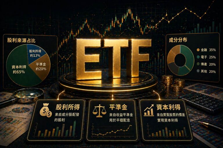 高股息ETF的背後真相：0056股利所得、平準金、資本利得深度拆解