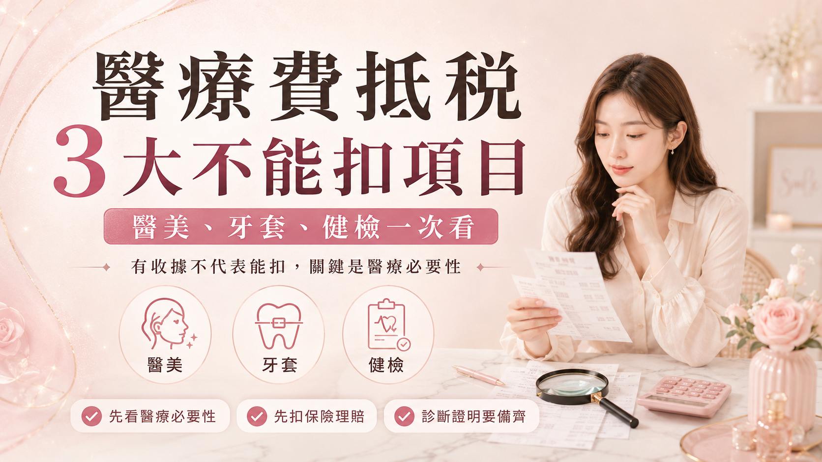 花 18 萬做牙齒矯正能抵稅嗎？看你是「因病」還是「為了美」，3 大類型不能扣抵稅