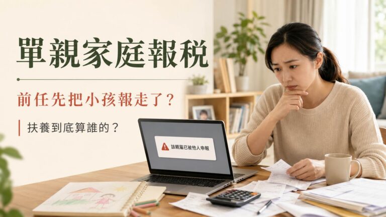 扣除額最多省 50 萬！2026 單親家庭報稅這樣報：扶養疊加租金指南