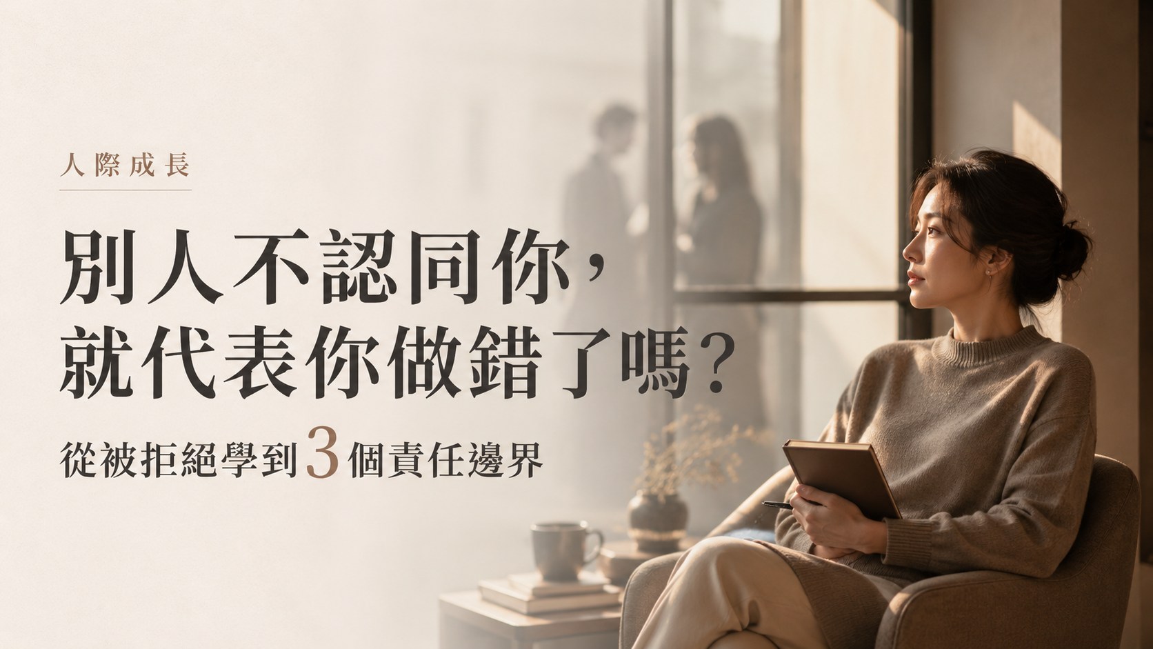 別人不認同你，就代表你做錯了嗎？從被拒絕學到3個責任邊界