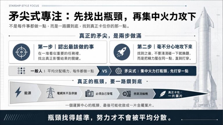 馬斯克 (Elon Musk) 的「限制」思維：2步驟了解為什麼專注比努力更賺錢？｜馬斯克寶典
