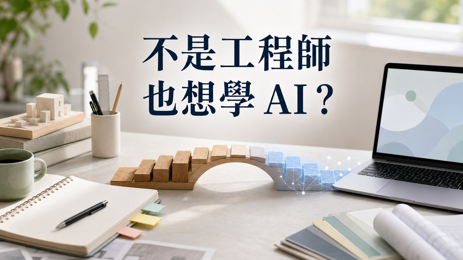 不是工程師也想學 AI？用 3 步銜接你原本專業，別急著否定自己！