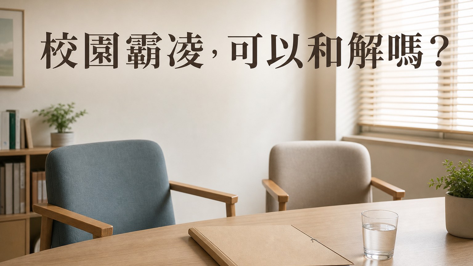 校園霸凌可以和解嗎？孩子被要求原諒前，家長要先確認這 5 件事