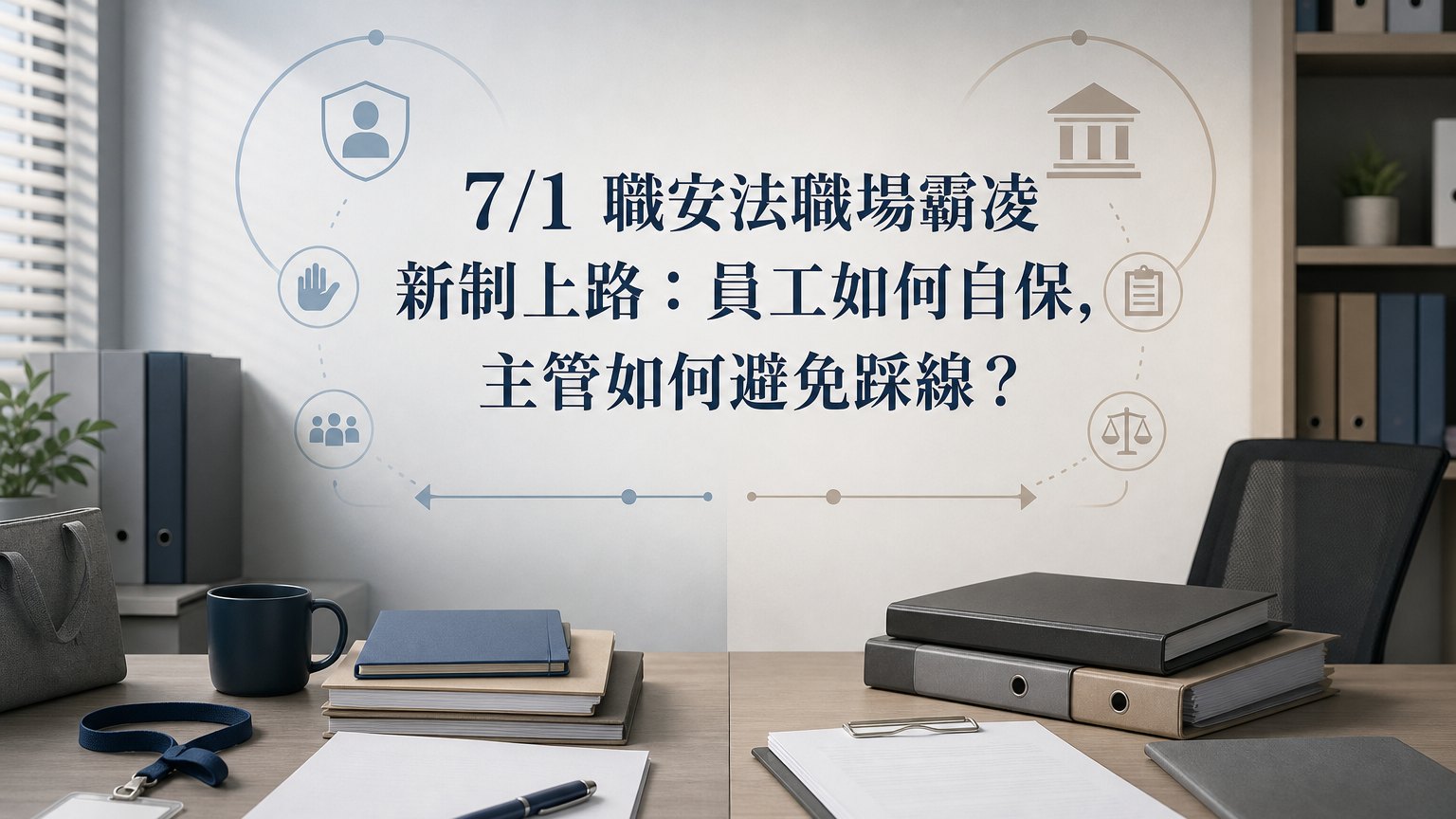 7/1 職安法職場霸凌新制上路：員工如何自保，主管如何避免踩線？