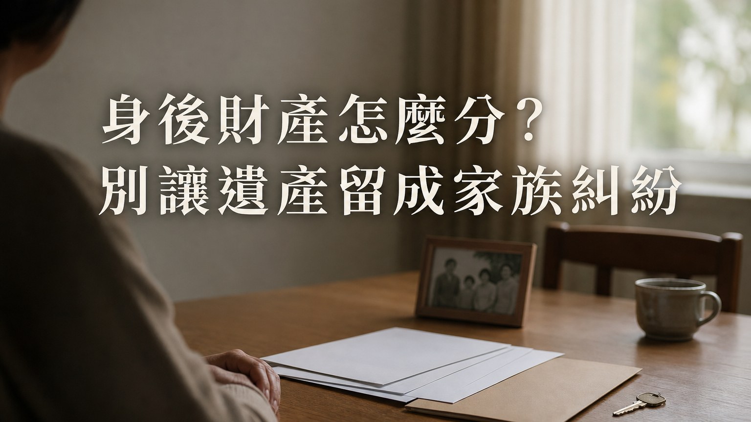 身後財產怎麼分？別讓遺產留成家族糾紛｜秦嗣林