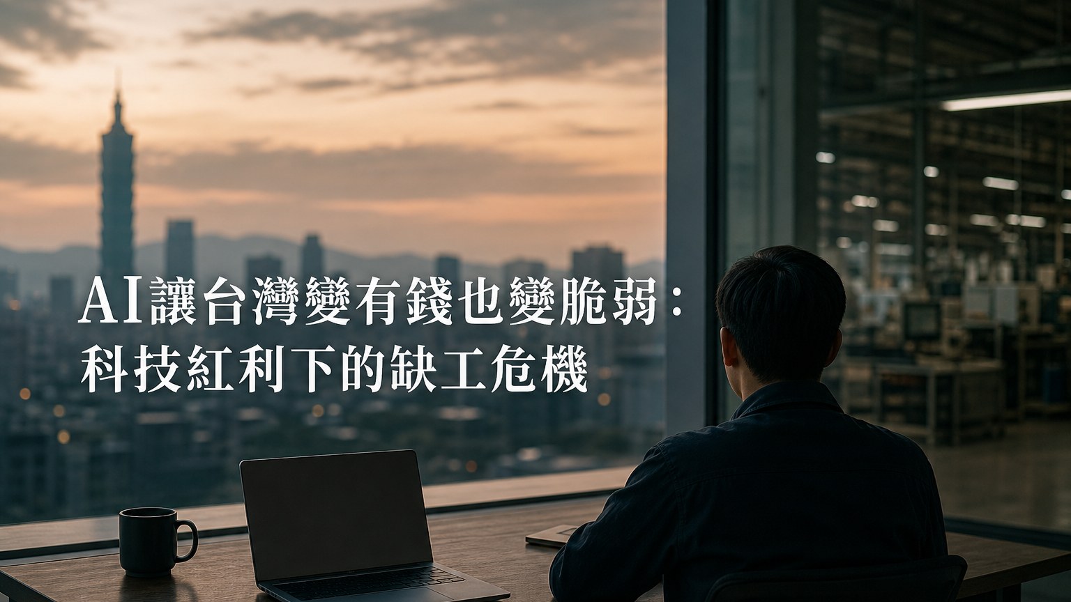 AI讓台灣變有錢也變脆弱：科技紅利下的缺工危機｜游庭皓
