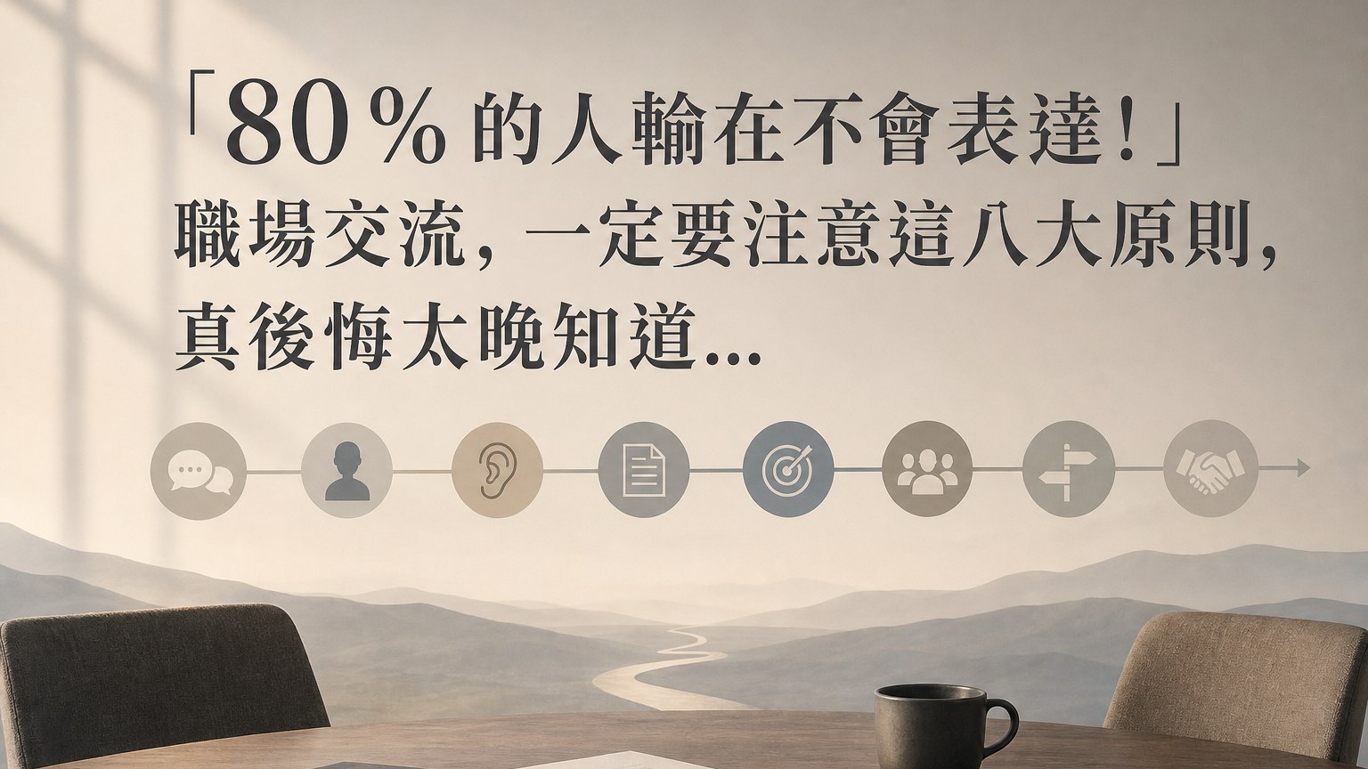 「80％ 的人輸在不會表達！」職場交流，一定要注意這八大原則，真後悔太晚知道…