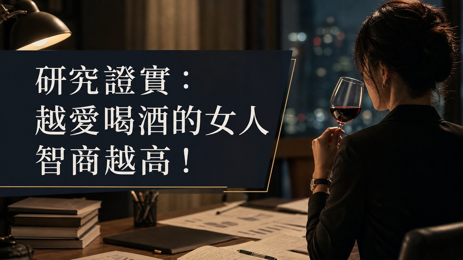 研究證實：越愛喝酒的女人 智商越高！