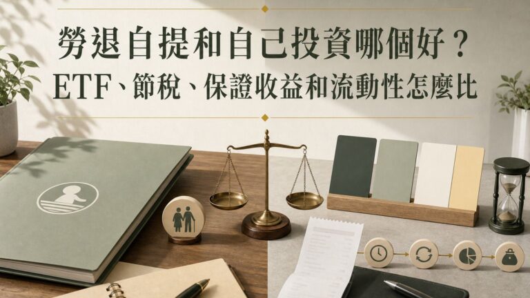 會買 ETF 還要勞退自提 6% 嗎？4 個問題分清退休專戶和投資彈性