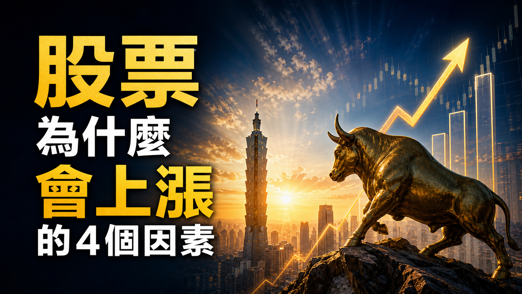 股票為什麼會上漲的4個因素