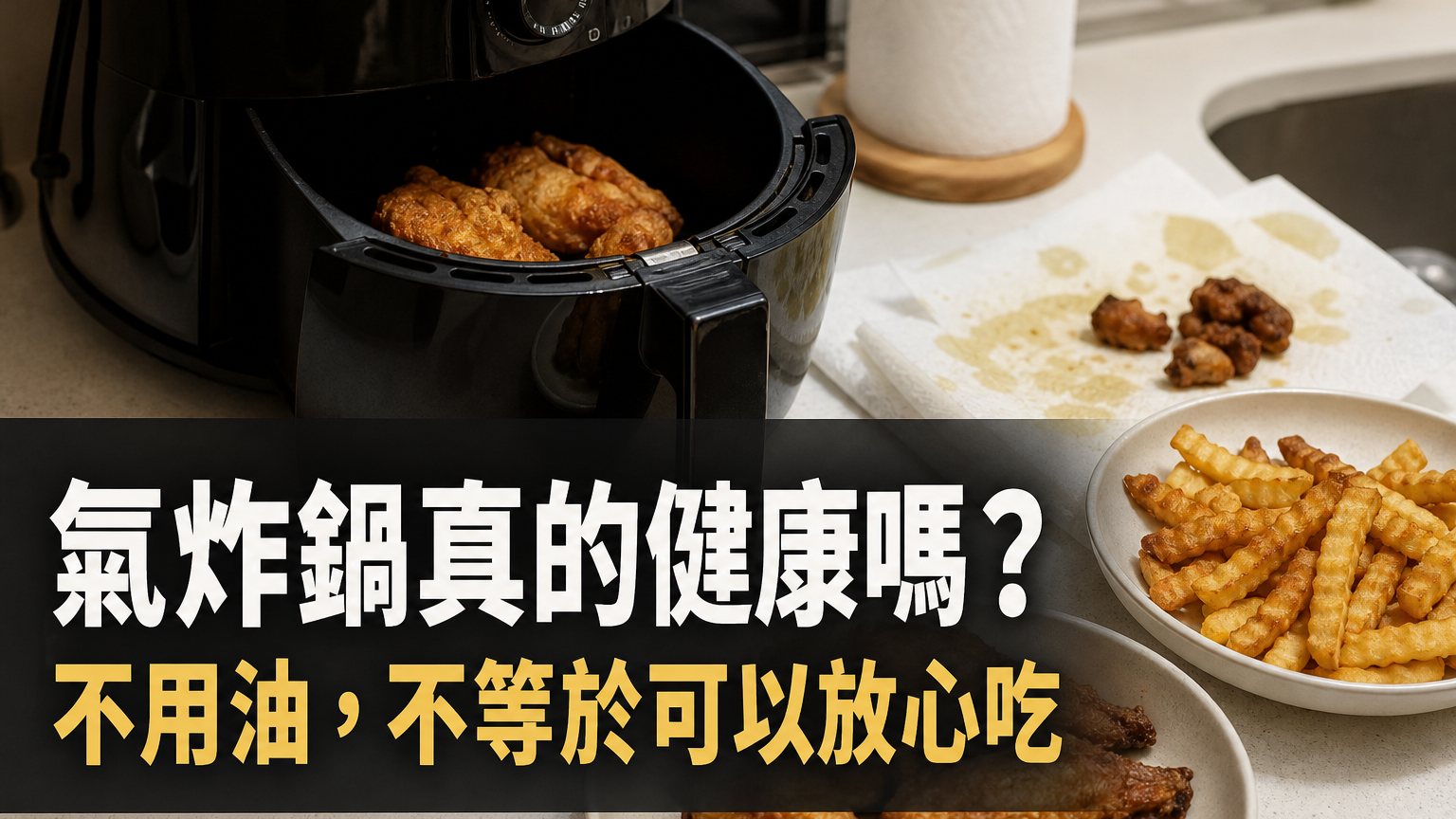 我為什麼不推薦買氣炸鍋？外科醫師：不用油是真的…但空氣炸鍋真心沒那麼神！