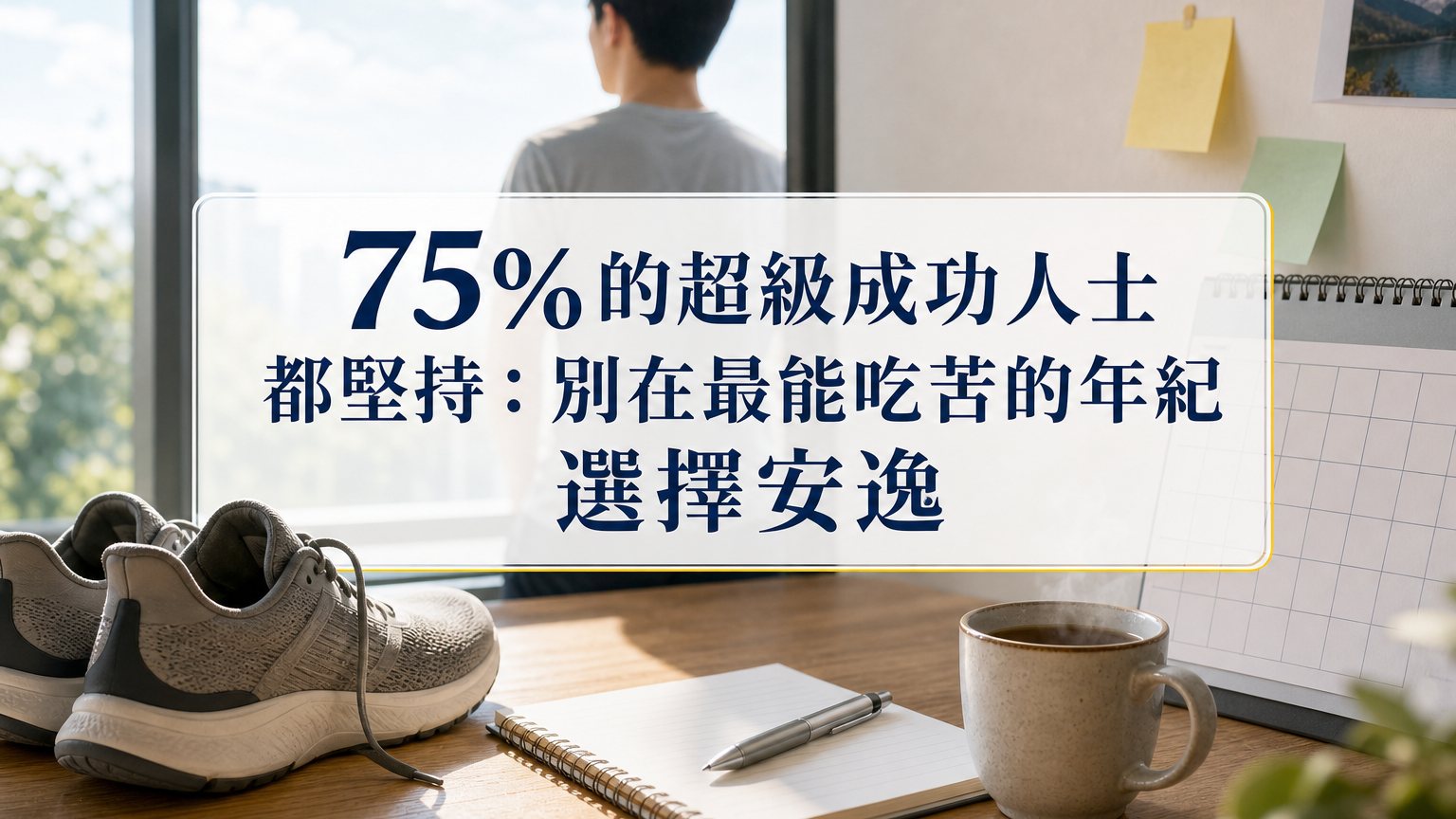 75%的超級成功人士 都堅持：別在最能吃苦的年紀選擇安逸