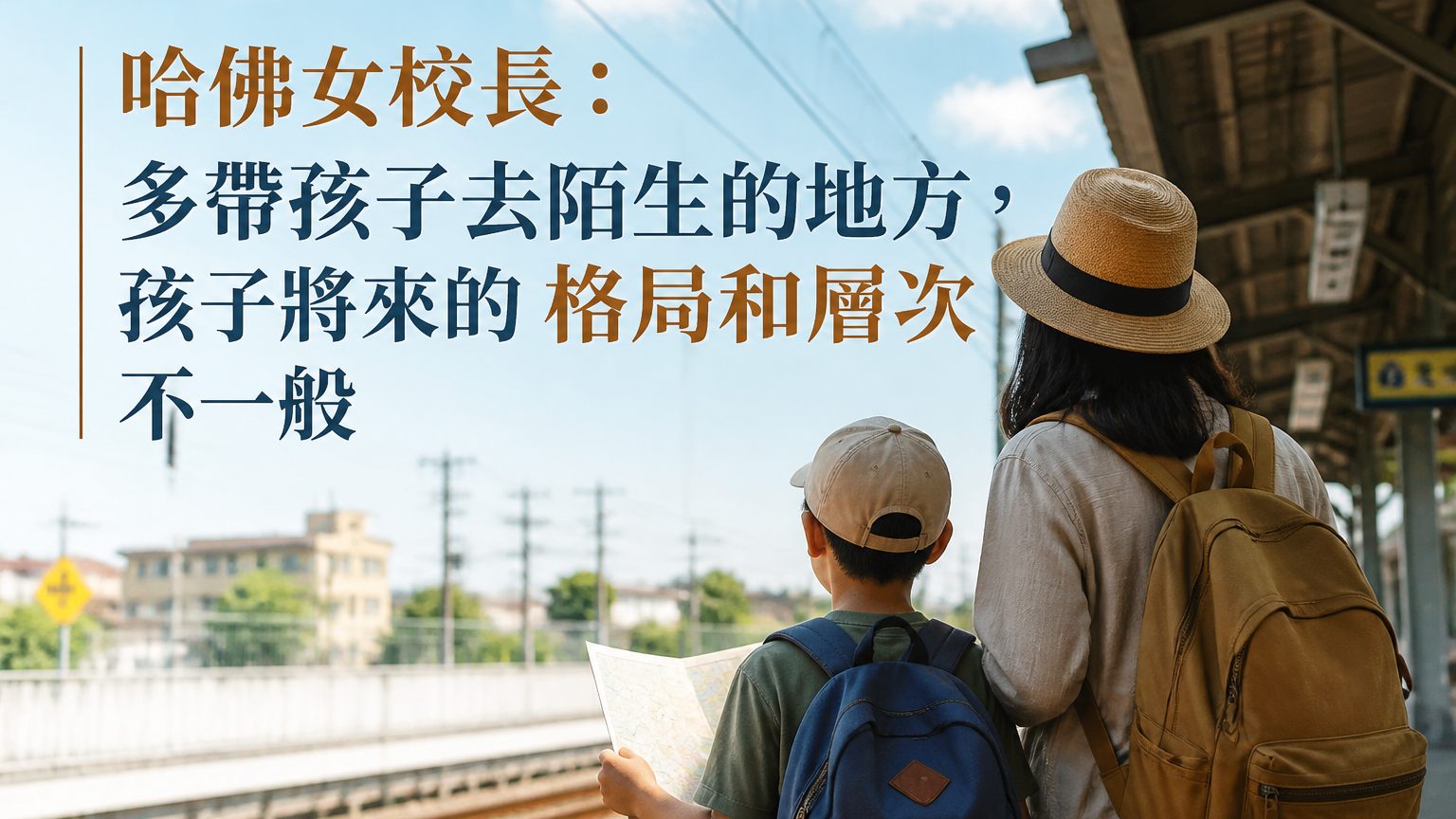 哈佛女校長：多帶孩子去陌生的地方，孩子將來的 格局和層次 不一般