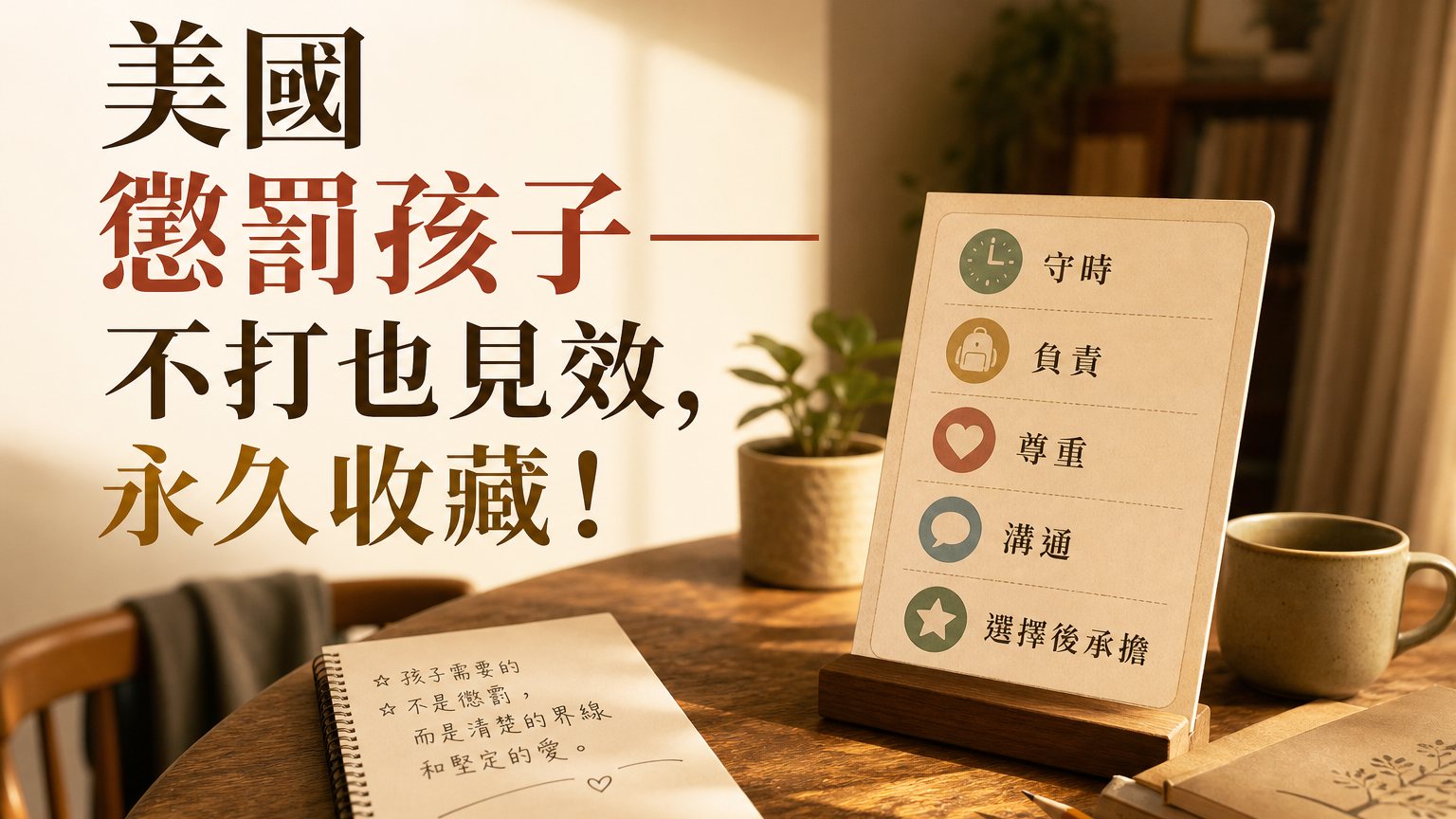 美國懲罰孩子——不打也見效，永久收藏！值得分享！