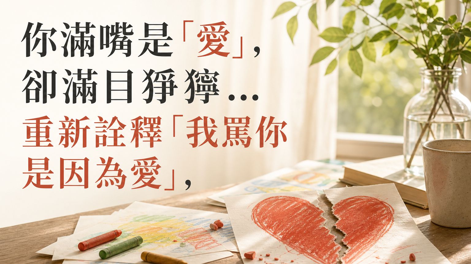 你滿嘴是「愛」，卻滿目猙獰…重新詮釋「我罵你是因為愛」，隋棠婆婆 賴佩霞一席話逼哭全場！