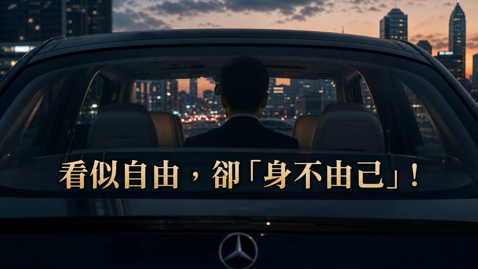 看似自由，卻「身不由己」！一個開 700 萬賓士的 大老闆，他過的竟然是 這樣的日子…