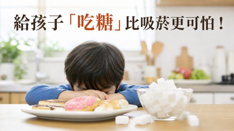 給孩子「吃糖」比吸菸更可怕！原來除了蛀牙，過動、發育遲緩、智商降低 竟都和吃糖有關…