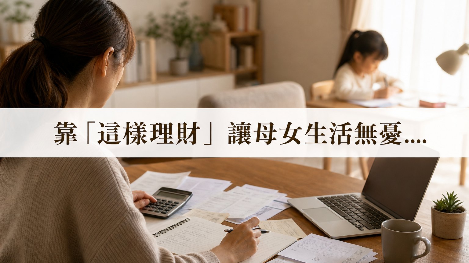 單親媽媽 張雅芳：曾經只想嫁個好老公，婚變後，靠「這樣理財」讓母女生活無憂…