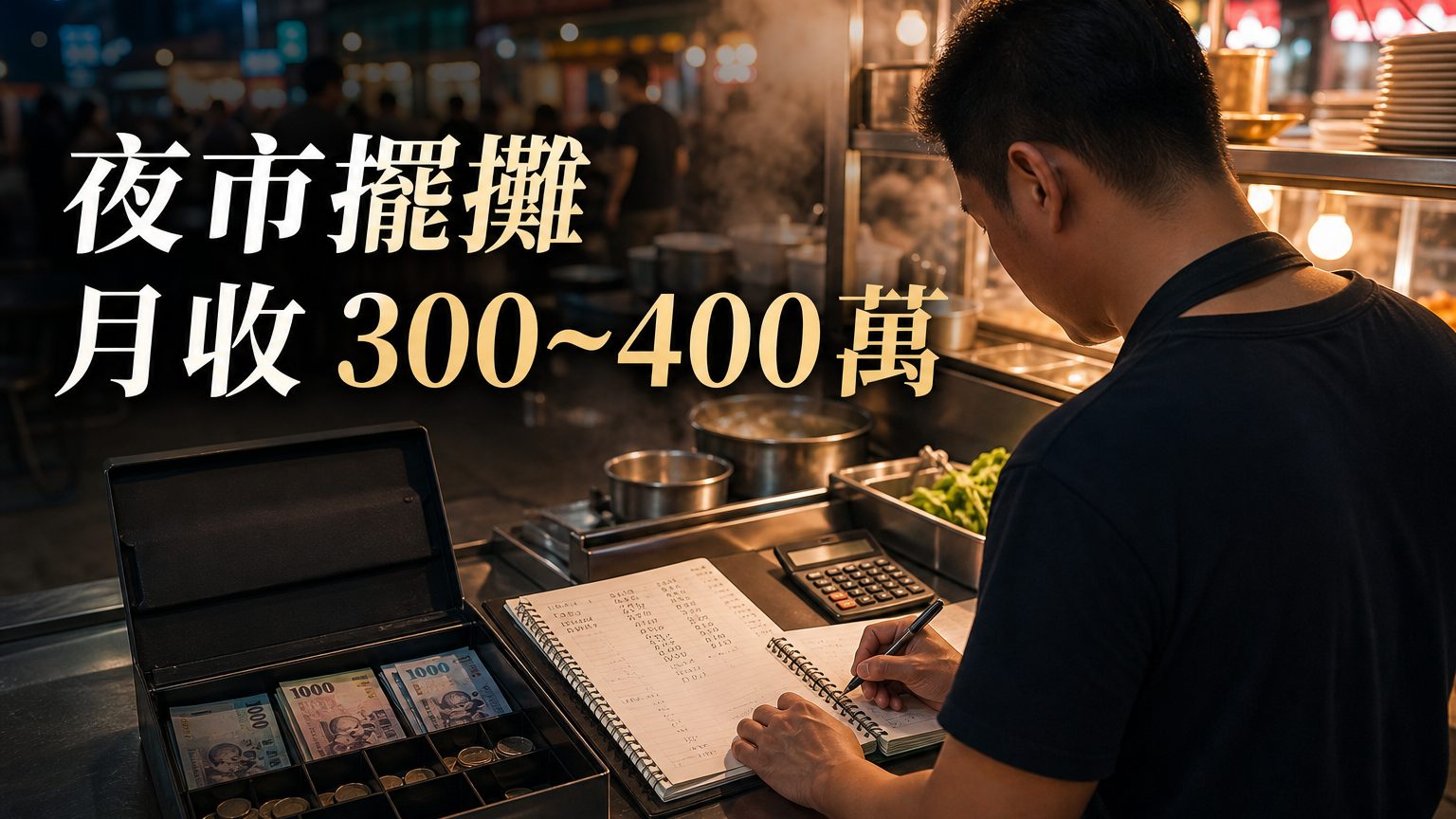 夜市擺攤 賣什麼最好賺？賣這個年收入 300~400萬！你常常吃，卻不覺得它賺很多！