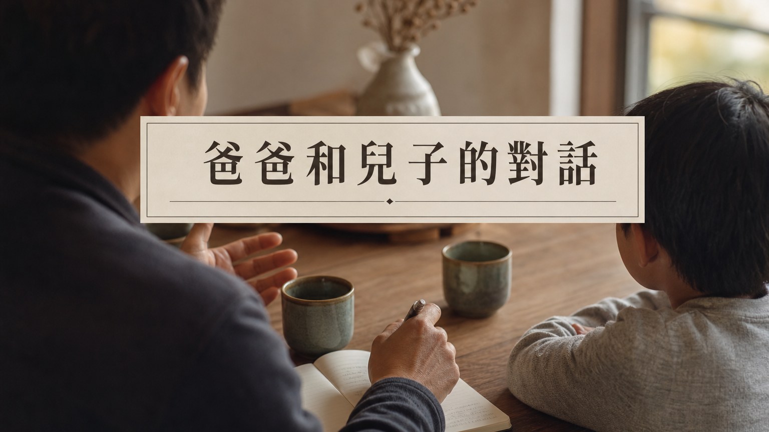 爸爸和兒子的對話！我超佩服的！尤其是第6點