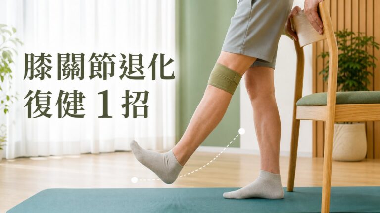 骨科名醫證實：延長 膝蓋壽命 就用這招，每天練 1 次，膝蓋用到 80 歲都能跑！