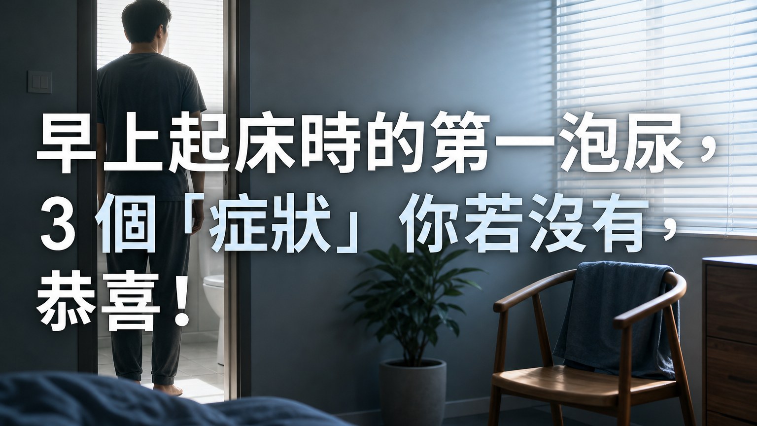 早上起床時的第一泡尿，3 個「症狀」你若沒有，恭喜！你的肝臟很健康