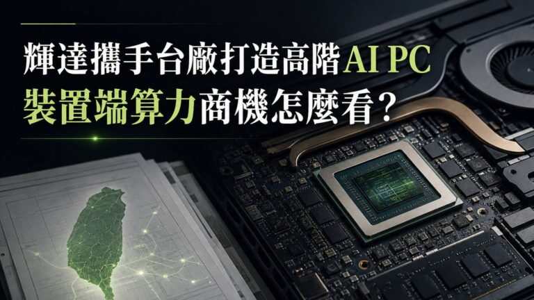輝達攜手台廠打造高階AI PC，裝置端算力商機怎麼看？
