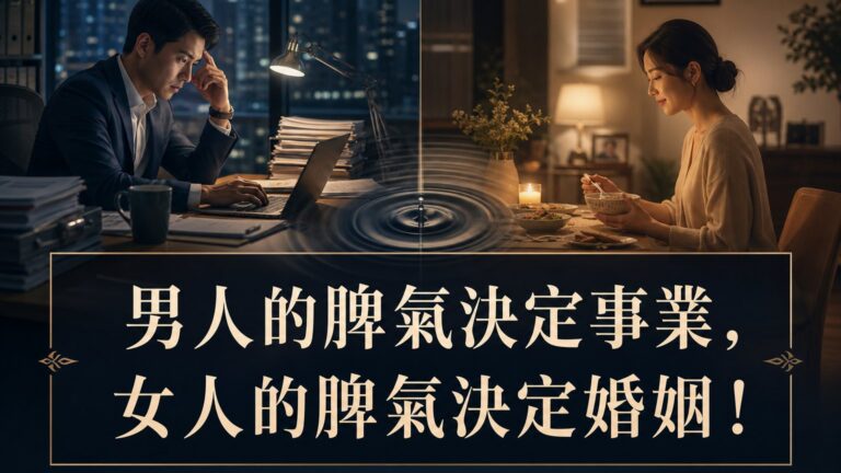 男人的脾氣決定事業，女人的脾氣決定婚姻！