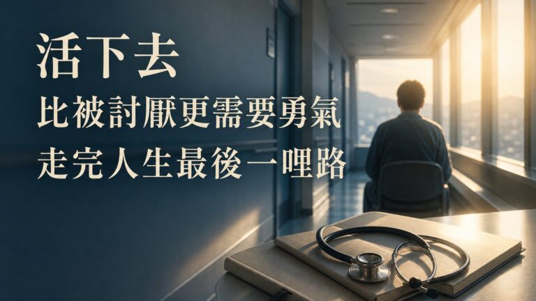 活下去 比被討厭，更需要勇氣！ 天才外科醫師保羅 罹患癌症，卻「這樣做」，走完人生的最後一哩路…