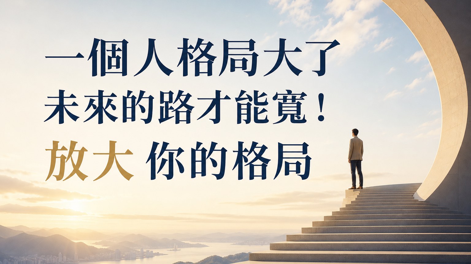【一個人格局大了， 未來的路才能寬！】放大 你的格局，你的 人生 將不可思議…