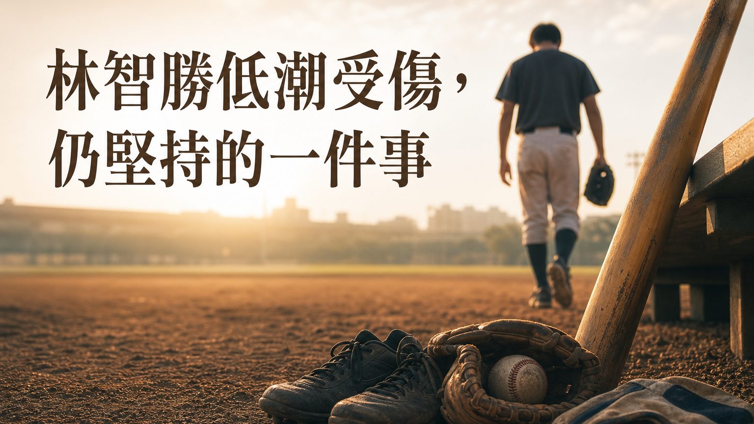 父母離異、從小跟外公撿回收，窮到常吃不飽的林智勝，即使低潮、受傷，也堅持做的 1件事！