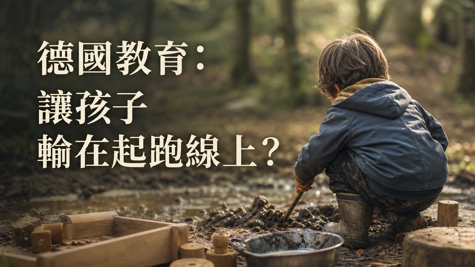 令人震驚的德國教育：就是讓孩子輸在起跑線上！！