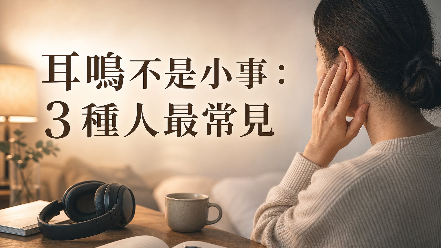 中醫：出現「耳鳴」，代表內臟功能已經失調！不是老人才有，這 3種人最常見。黃金治療期只有6個月…