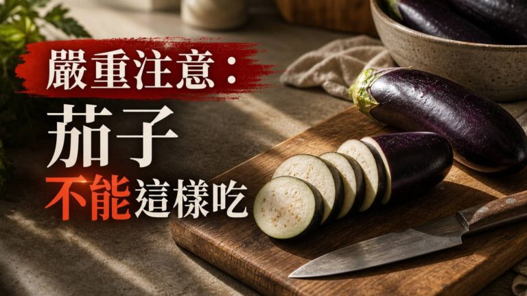 嚴重注意！「茄子」對人體很好，但絕對不能 這樣吃！後果會無法想像….
