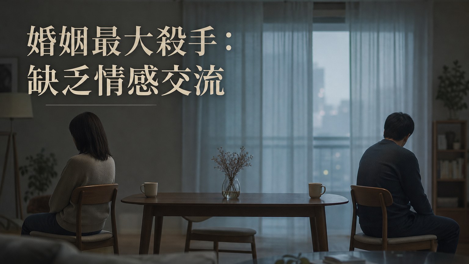 婚姻的最大殺手 不是出軌、不是婆婆、而是 缺乏情感交流的「聾啞瞎」夫妻！