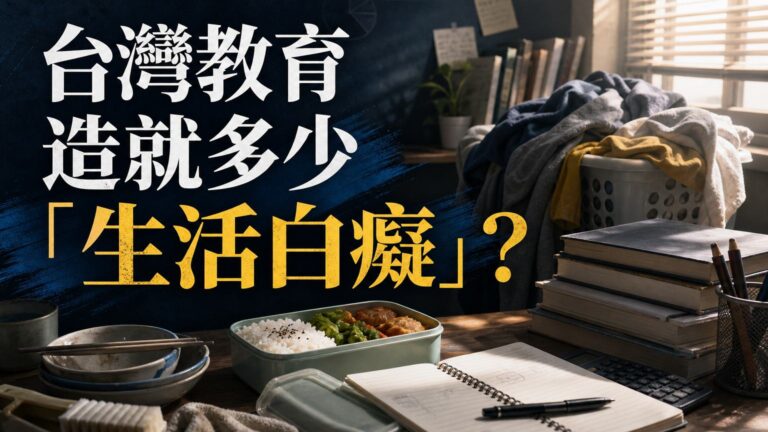 台灣教育造就多少「生活白癡」？專家：無視這 1點，成績再好 也無法成為人才！