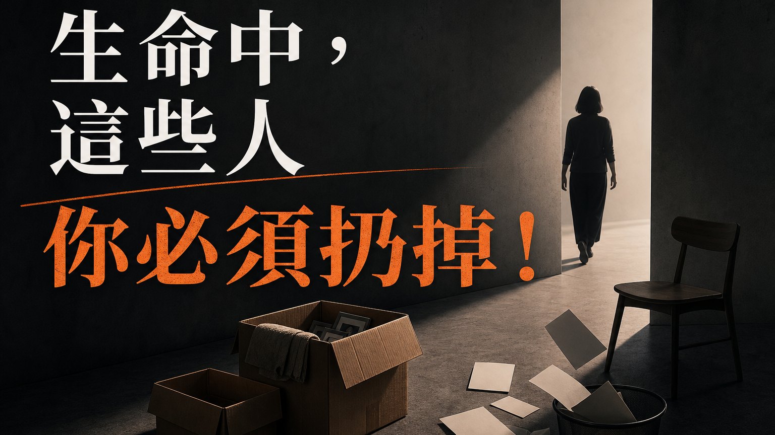 生命中，這些人 你必須扔掉！該斷捨離的，不止是物品 還有你的朋友