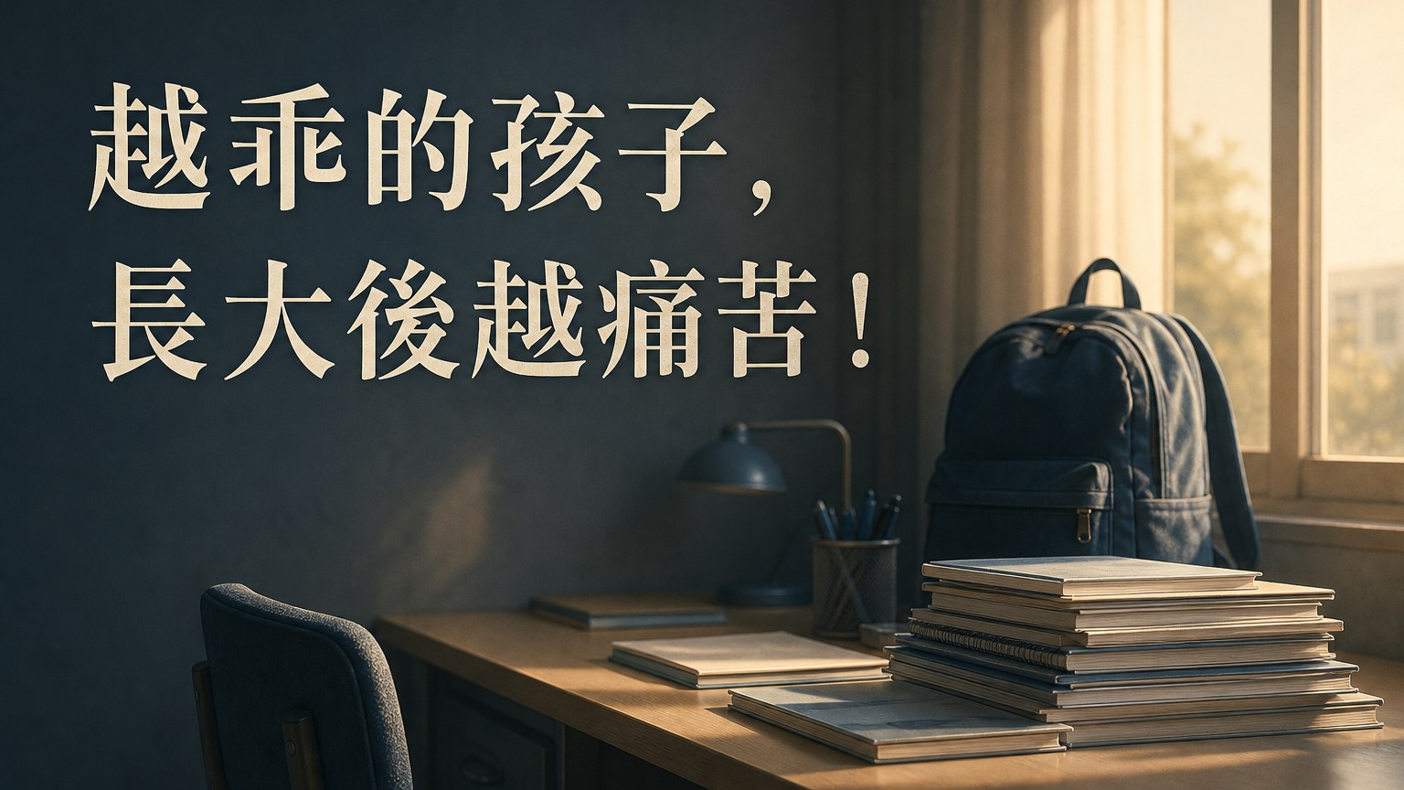 越乖的孩子，長大後 越痛苦！ 小時候 聽話、懂事；長大後，反而越容易被社會淘汰，因為…