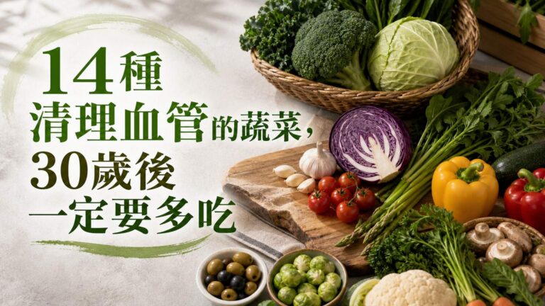 14 種清理血管的蔬菜，30 歲後一定要多吃..（趁早知道，保你一命！）