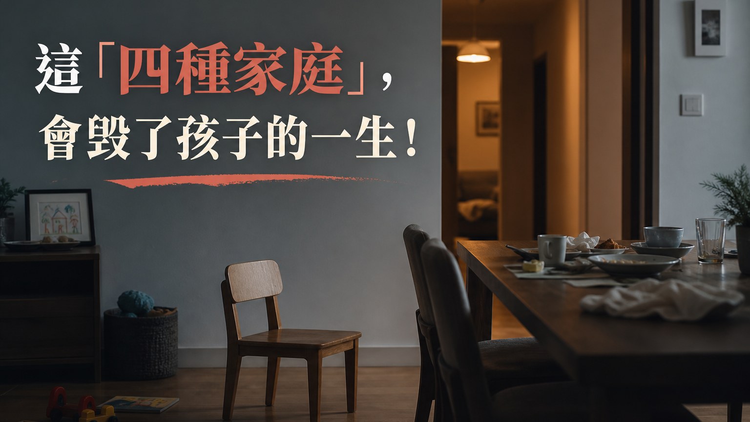 這「四種家庭」，會毀了孩子的一生！當孩子對你口出惡言，一切已來不及…