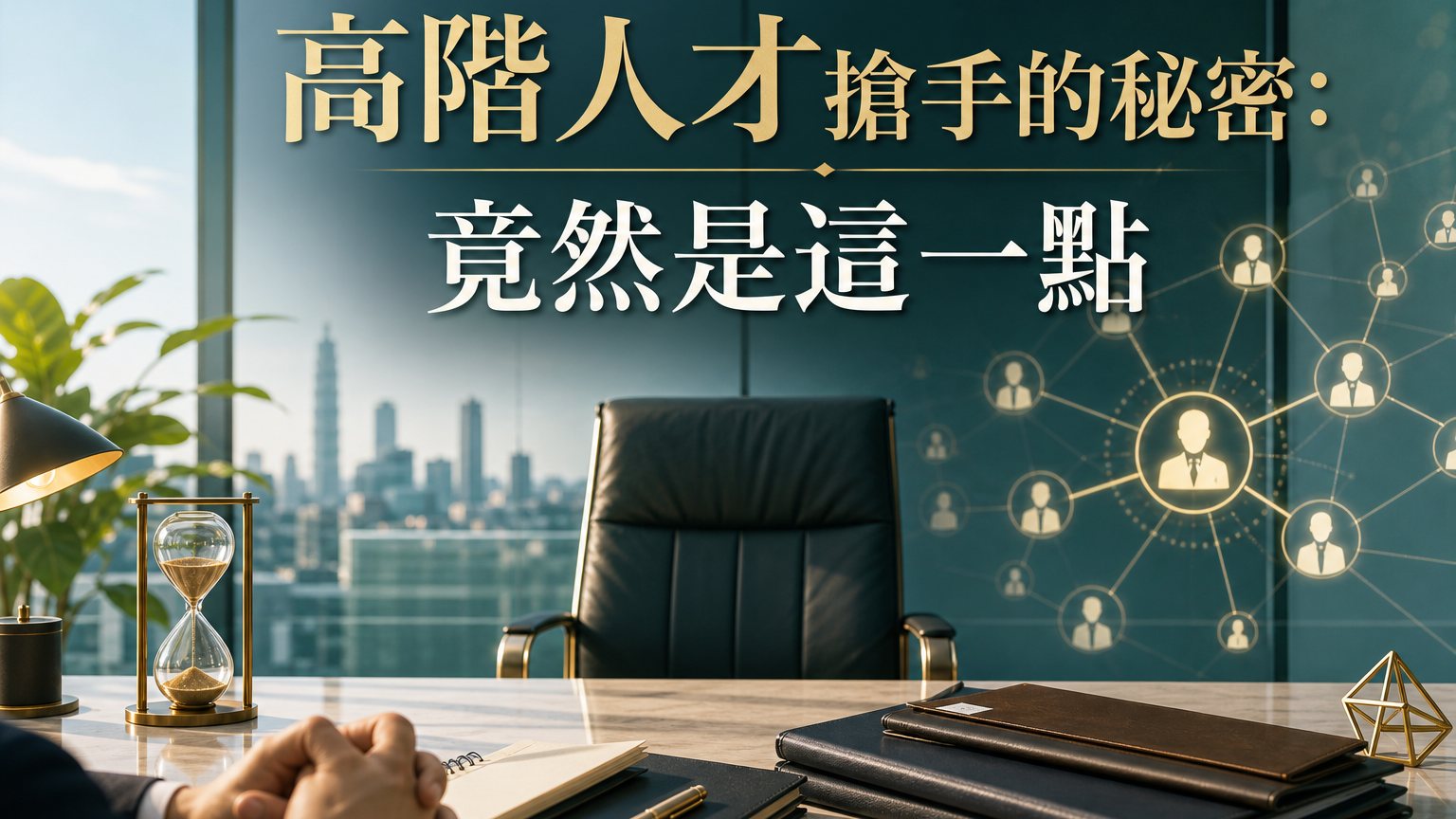 獵人頭公司老闆，透露出 高階人才搶手的秘密： 竟然是這一點，完全意外！