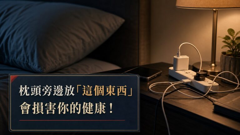 睡覺時，枕頭旁邊放「這個東西」會損害你的健康！這竟然不是手機，而是他…