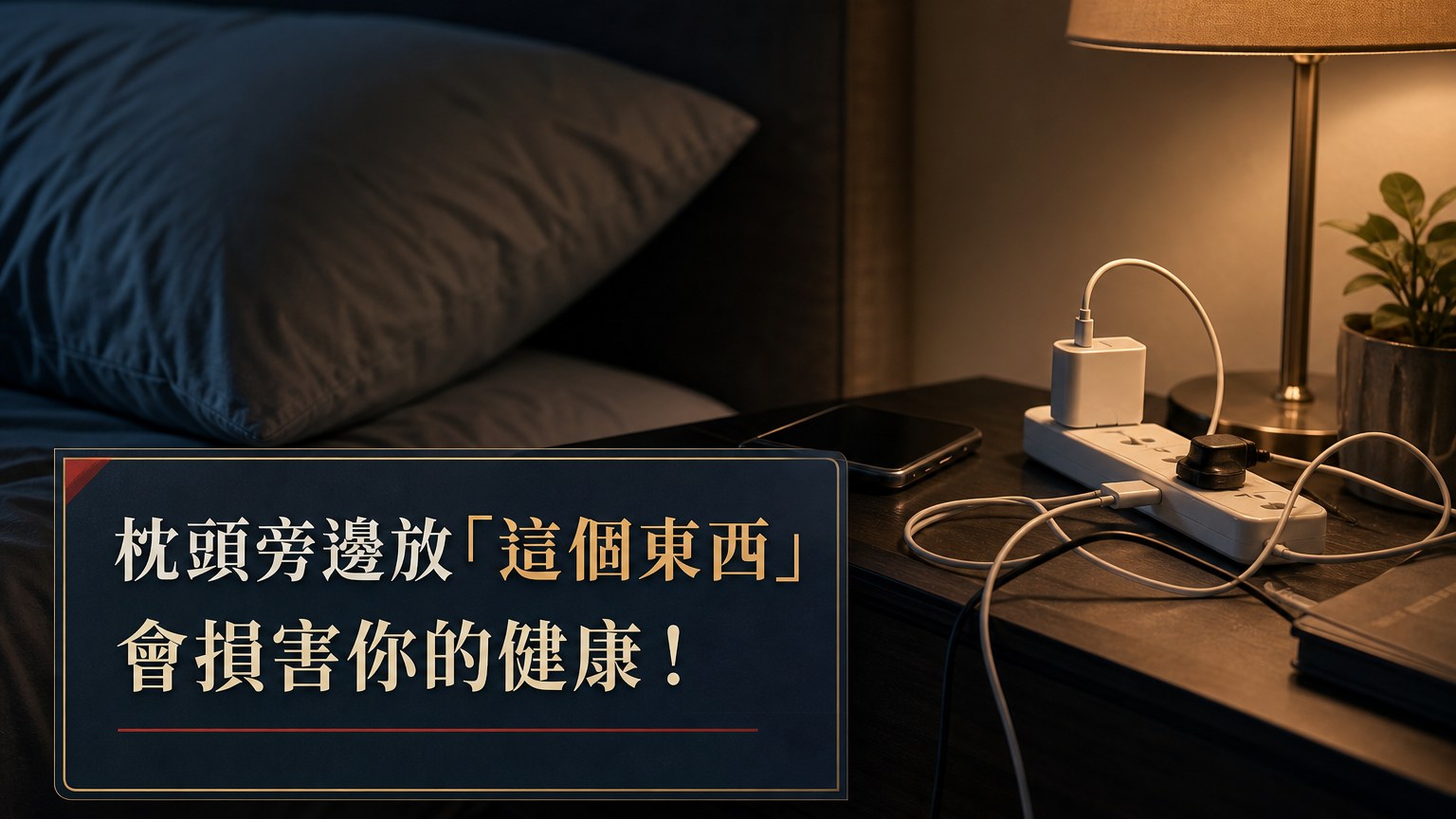睡覺時，枕頭旁邊放「這個東西」會損害你的健康！這竟然不是手機，而是他…