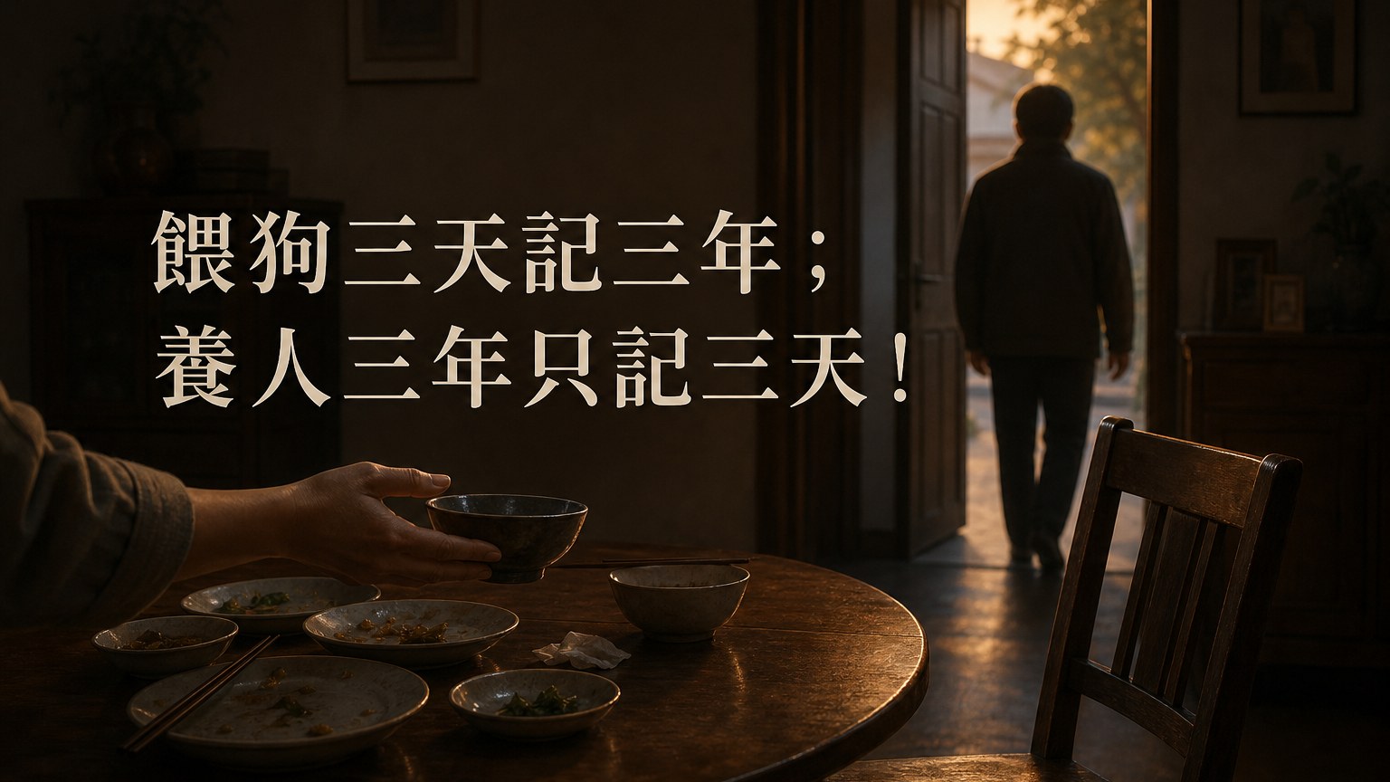 【深度好文】餵狗三天記三年；養人三年只記三天！我也默默看了 3 遍…